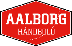 Sport Handballschläger Logo Dänemark Aalborg 
