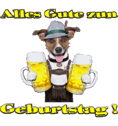 Nachrichten Deutsche Alles Gute zum Geburtstag Tiere 003 