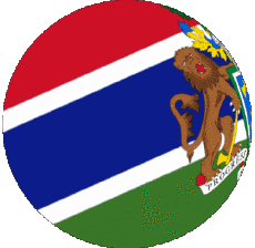 Bandiere Africa Gambia Sfera - Cubo 