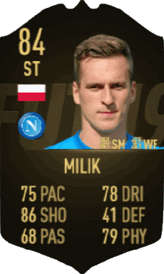 Multi Média Jeux Vidéo F I F A - Joueurs Cartes Pologne Arkadiusz Milik 