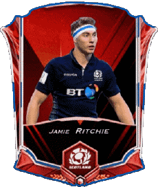 Sports Rugby - Joueurs Ecosse Jamie Ritchie 