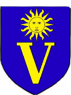 Blasone-Bandiere Francia Dipartimenti - Città 04 VALENSOLE Blasone