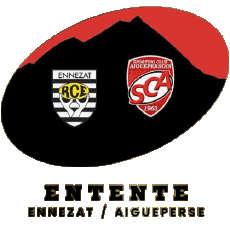 Sportivo Rugby Club Francia Logo Dept 63 Entente Ennezat - Aigueperse 