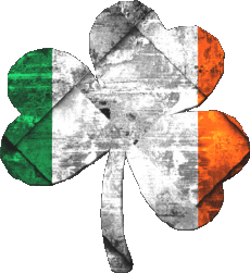 Fahnen Europa Irland Klee 