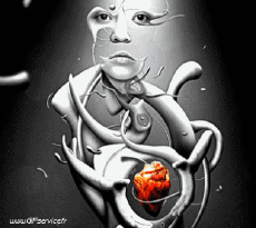 Humor -  Fun 3d Effects Stéreoscopique Wiggle avec Matrice 