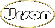 First Names MASCULINE -  UK - USA - IRL - AUS - NZ U Urson 