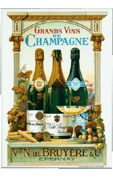 Humor -  Fun KUNST Retro Poster - Marken Champagne Divers 