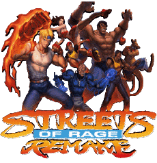 Multi Media Video Games Streets of Rage Remake Icons 