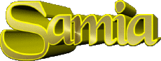 Prénoms FEMININ - Maghreb Musulman S Samia 