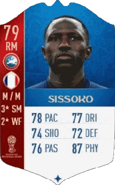 Multimedia Vídeo Juegos F I F A - Jugadores  cartas Francia Moussa Sissoko 