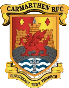 Sports Rugby Club Logo Pays de Galles Carmarthen Quins RFC 