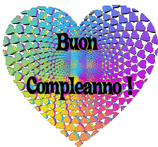 Mensajes Italiano Buon Compleanno Cuore 012 