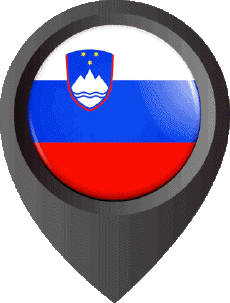 Bandiere Europa Slovenia Perno di posizione 