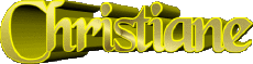 Nome FEMMINILE - Francia C Christiane 