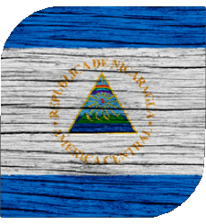 Fahnen Amerika Nicaragua Platz 