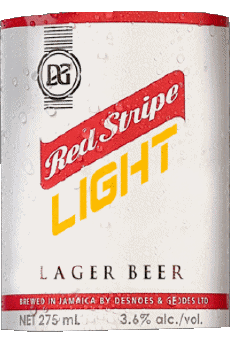Light-Boissons Bières Jamaïque Red Stripe 