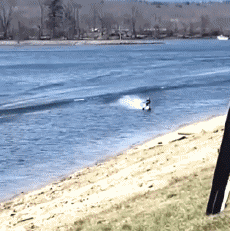 Humor -  Fun Sport Wasserski fahren Fail 