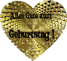 Messages German Alles Gute zum Geburtstag Herz 010 