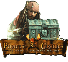 Multi Média Cinéma International Pirates des Caraïbes Le Secret du coffre maudit Logo Français 