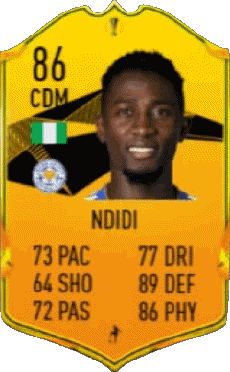 Multimedia Videospiele F I F A - Karten Spieler Nigeria Wilfred Ndidi 