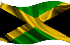 Drapeaux Amériques Jamaïque Rectangle 
