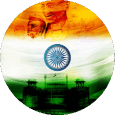 Flags Asia India Round 