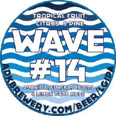 Wave #14-Drinks Beers USA Adirondack Wave #14