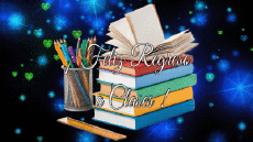 Nachrichten Spanisch Feliz Regreso a Clases Animierter Hintergrund 008 