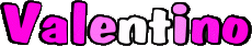 Nombre MASCULINO - Italia V Valentino 