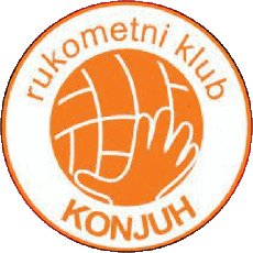 Sport Handballschläger Logo Bosnien und Herzegowina RK Konjuh 