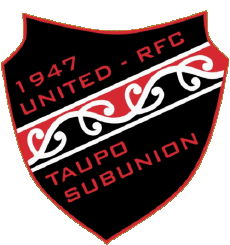 Deportes Rugby - Clubes Mundo - Logotipo Nueva Zelanda T Taupo United RFC 