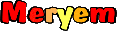 Nome FEMMINILE - Maghreb Musulmano M Meryem 