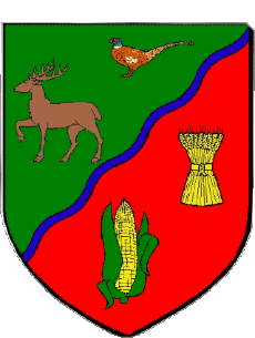 Blason-Drapeaux France Départements - Villes 36 ORVILLE Blason