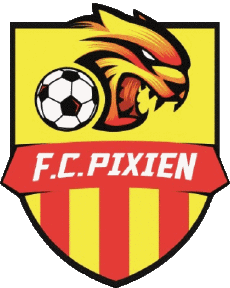 Sports FootBall Club France Logo Grand Est 08 - Ardennes FC Pixien 