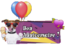 Messagi Francese Bon Anniversaire Animaux 006 