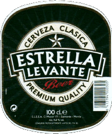 Bevande Birre Spagna Estrella Levante 