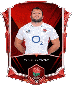 Sportivo Rugby - Giocatori Inghilterra Ellis Genge 