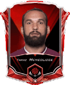 Sports Rugby - Players Georgia Team 2022 Tamaz Mchedlidze 