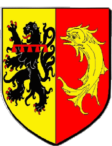 Banderas Francia Departamentos - Ciudades 42 LE COTEAU 