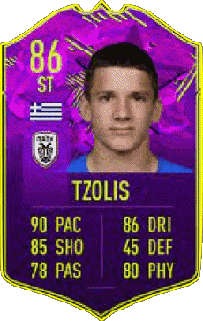 Multimedia Vídeo Juegos F I F A - Jugadores  cartas Grecia Christos Tzolis 