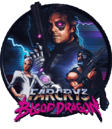 Blood Dragon-Multi Media Video Games Far Cry 03 - Logo Blood Dragon