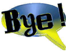 Messages English Bye 02 