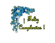 Messages Spanish Feliz Cumpleaños Floral Transparent Background 002 