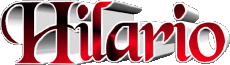 Prénoms MASCULIN - Espagne H Hilario 