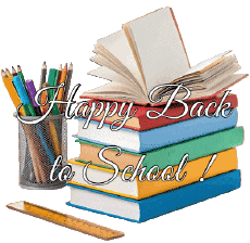 Nachrichten Englisch Happy Back to School Transparenter Hintergrund 006 