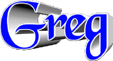 First Names MASCULINE -  UK - USA - IRL - AUS - NZ G Greg 