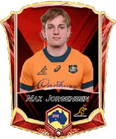 Sport Rugby - Spieler Australien Team 2025 Max Jorgensen 