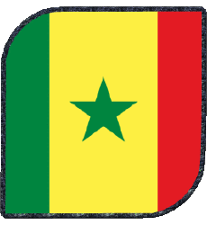 Fahnen Afrika Senegal Platz 