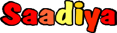 Nome FEMMINILE - Maghreb Musulmano S Saadiya 