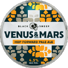 Venus & Mars-Getränke Bier UK Black Sheep 